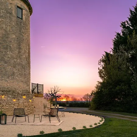Toujours Dimanche 5-story Windmill Vineyard Views Dom wakacyjny Loubes-Bernac